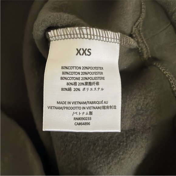 NWT Fear of God Essentials Men's Dark Gray Crewneck Sweatshirt XXS - Picture 6 of 6